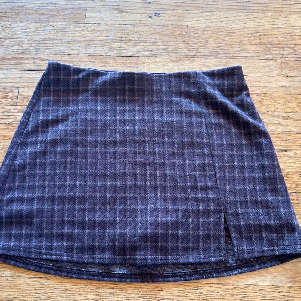 American Eagle Brown Mini Skort